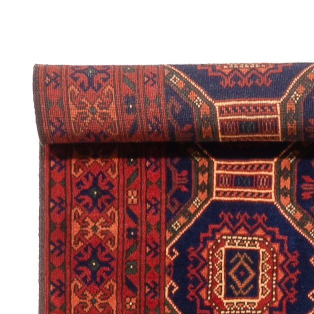 Tapete afegão 409x86cm - Tapete Oriental