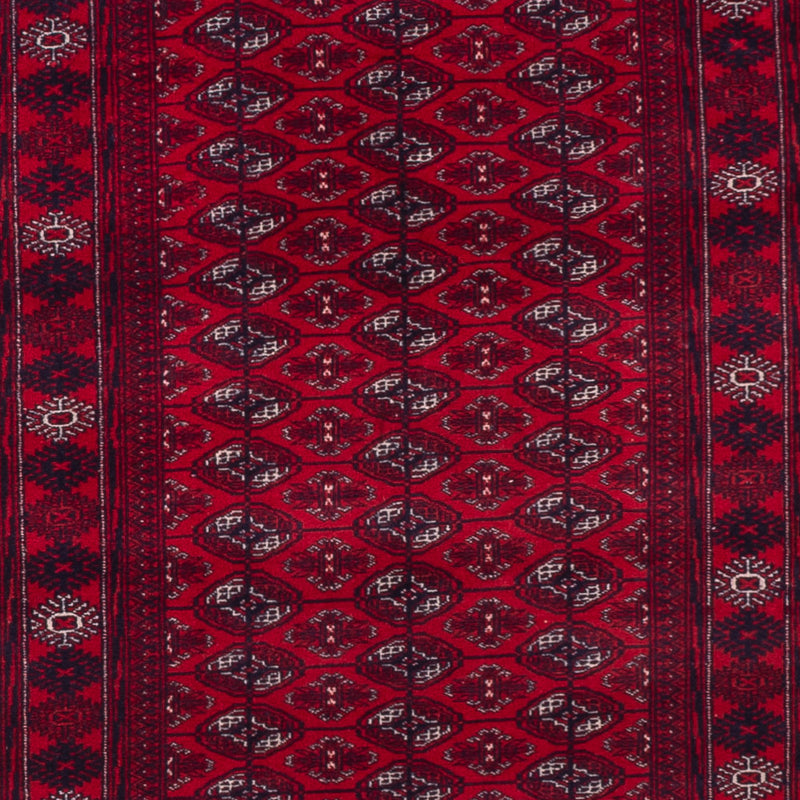 Corredor Tapete turquaman - 396 x 87 cm - vermelho