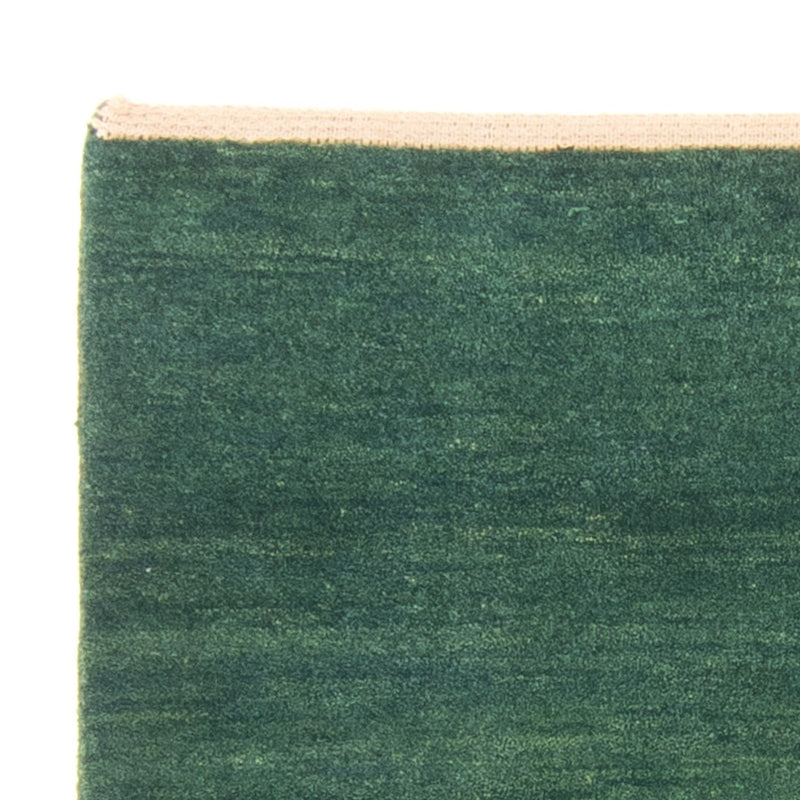 Tapete Gabbeh - Persa - 146 x 95 cm - verde escuro