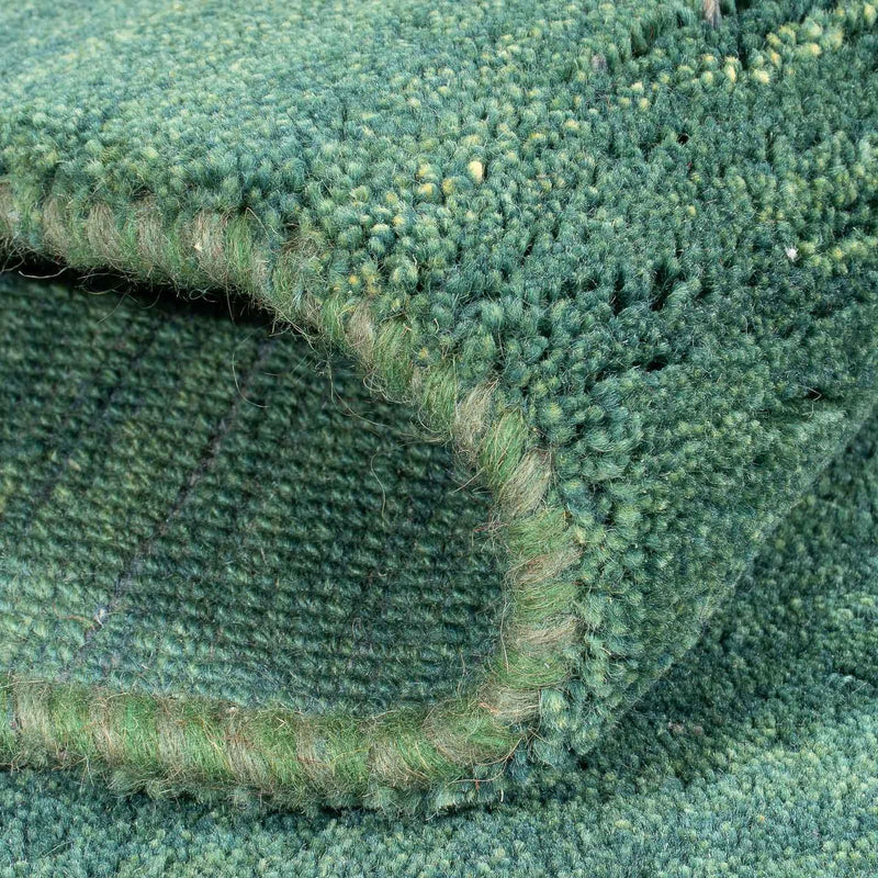 Tapete Gabbeh - Persa - 146 x 95 cm - verde escuro