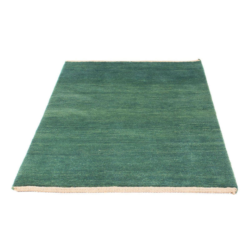Tapete Gabbeh - Persa - 146 x 95 cm - verde escuro