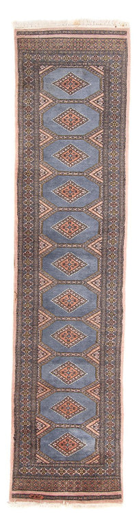 Corredor Tapete Paquistão - 325 x 80 cm - azul claro – product image
