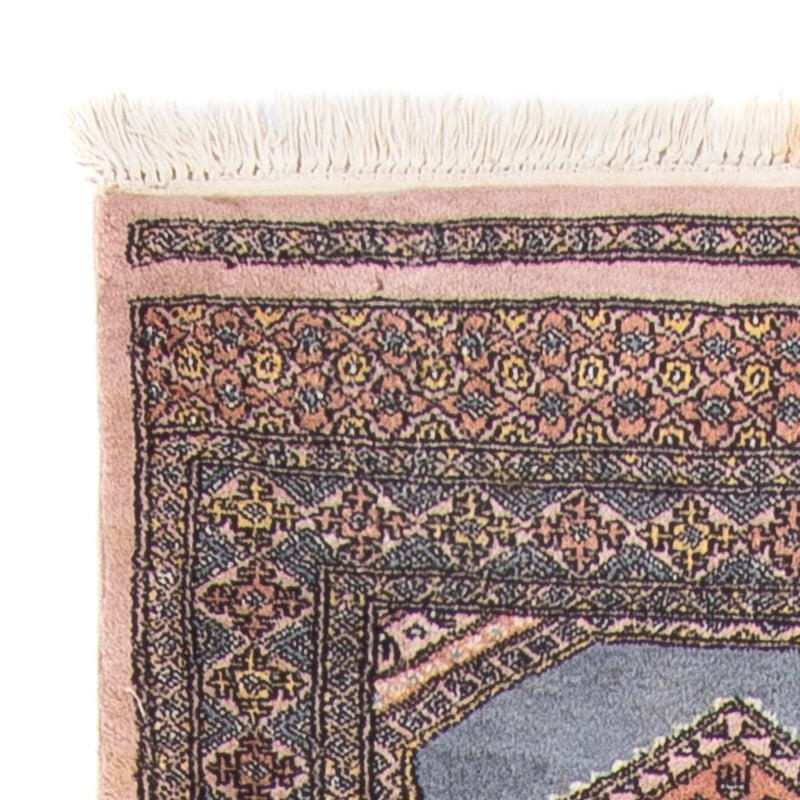 Corredor Tapete Paquistão - 325 x 80 cm - azul claro