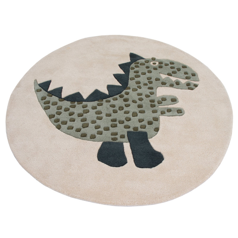 Dinossauro Tapete Infantil Redondo