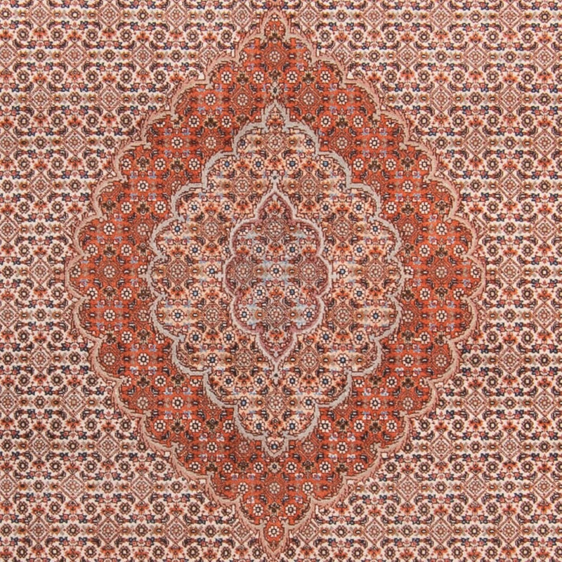 Tapete Persa - Tabriz - Royal - 210 x 152 cm - castanho