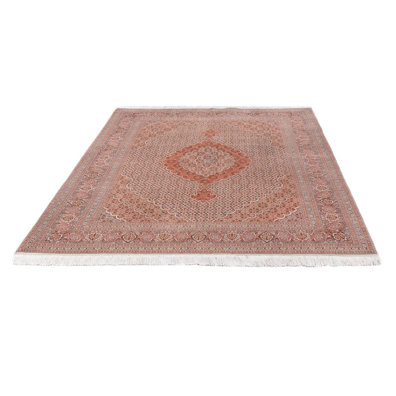 Tapete Persa - Tabriz - Royal - 210 x 152 cm - castanho