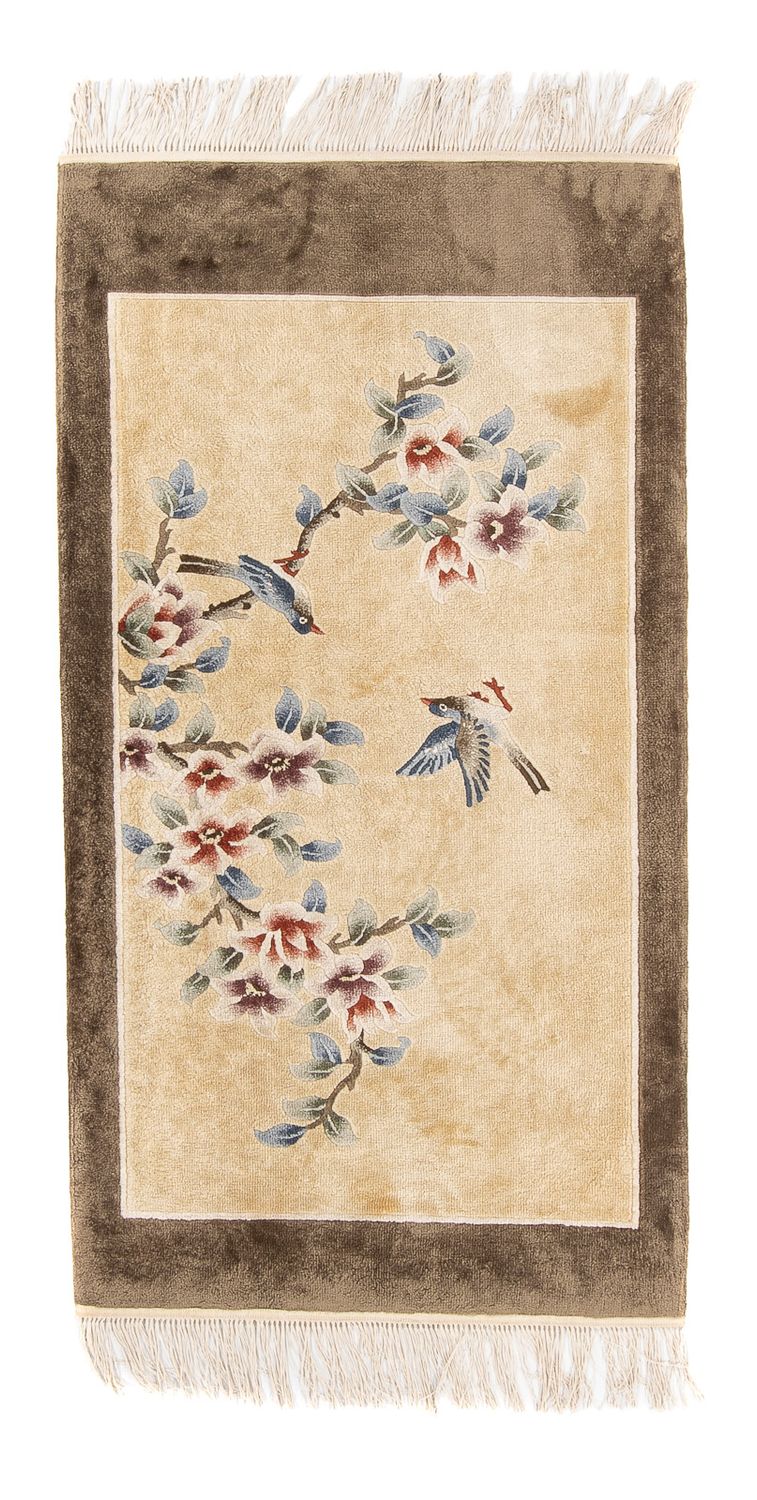 Seda chinesa Tapete 120x61cm - Tapete Oriental