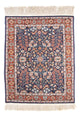 Tapete Oriental - Hereke - 107 x 82 cm - azul escuro