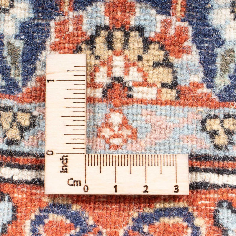 Tapete Oriental - Hereke - 107 x 82 cm - azul escuro