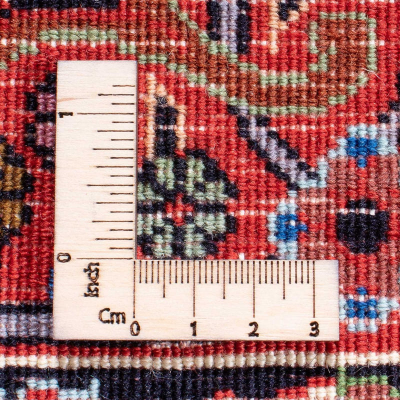 Tapete Persa - Bijar - 346 x 252 cm - vermelho