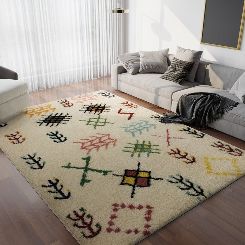 Tapete de lã - Moroccan Mystique - rectangular