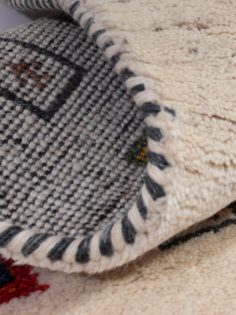 Gabbeh Teppich Indus 90x60cm - Wollteppich
