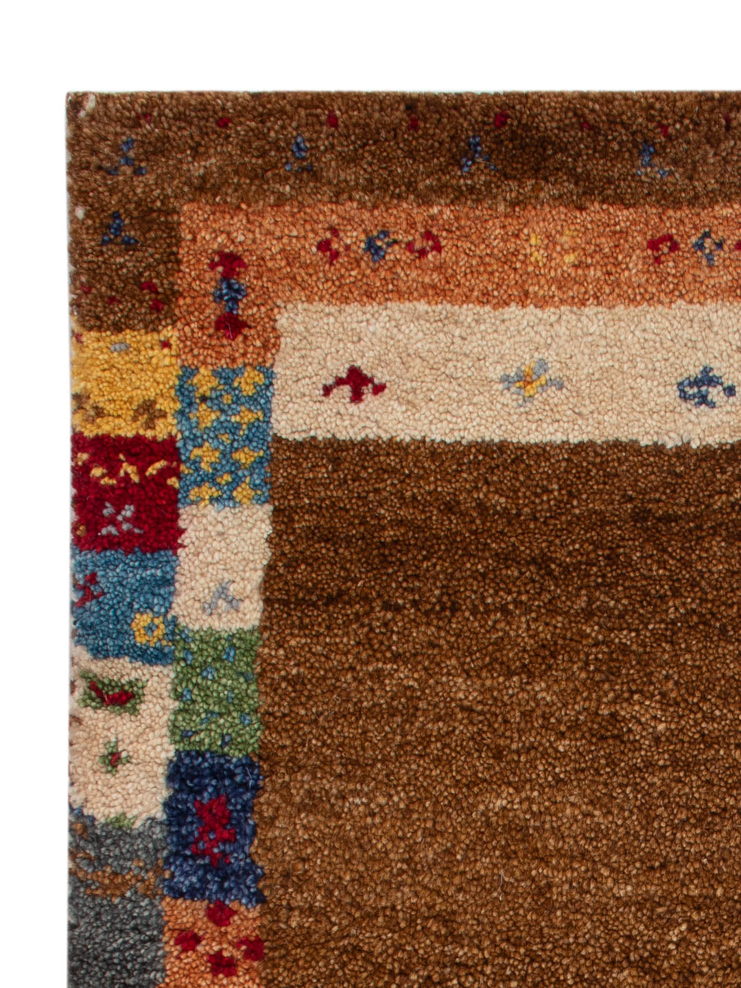 Gabbeh Teppich Indus 90x60cm - Wollteppich