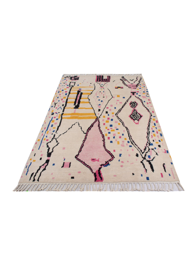 Berber Teppich 244x166cm - Wollteppich
