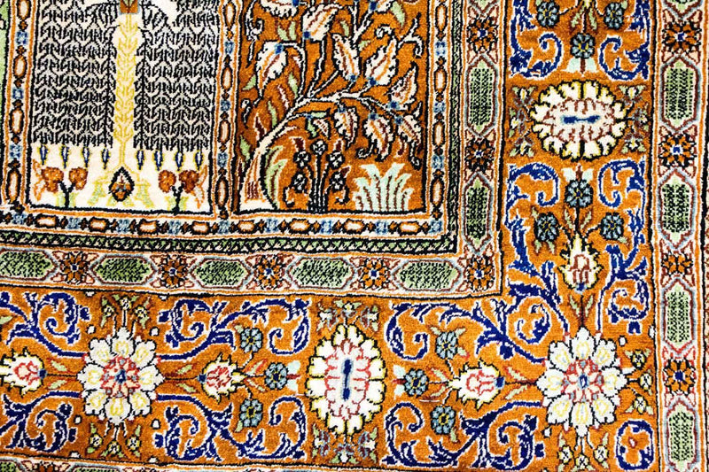 Qom seda Tapete 152x101cm - Tapete persa