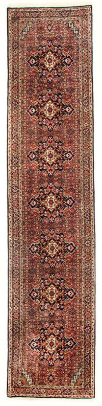 Corredor Tapete Persa - Bijar - Royal - 397 x 89 cm - vermelho – product image