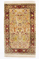Tapete de seda - Hereke Silk Silk - Premium - 150 x 92 cm - bege