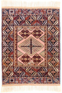 Tapete afegão 140x120cm - Tapete Oriental – product image