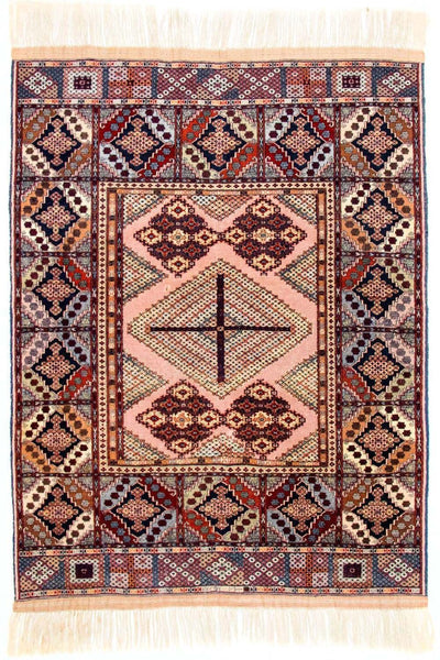 Tapete afegão 120x140cm - Tapete Oriental