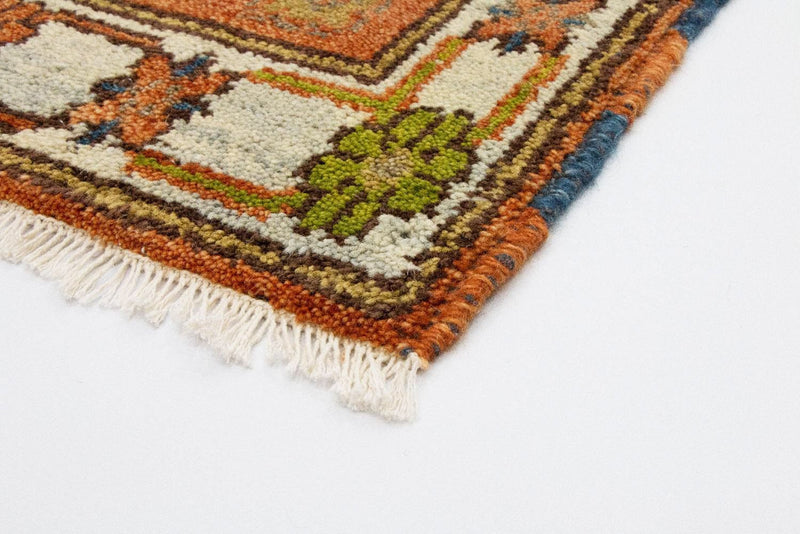 Tapete Oriental - 123 x 65 cm - laranja