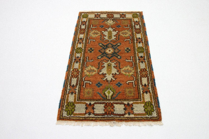 Tapete Oriental - 123 x 65 cm - laranja