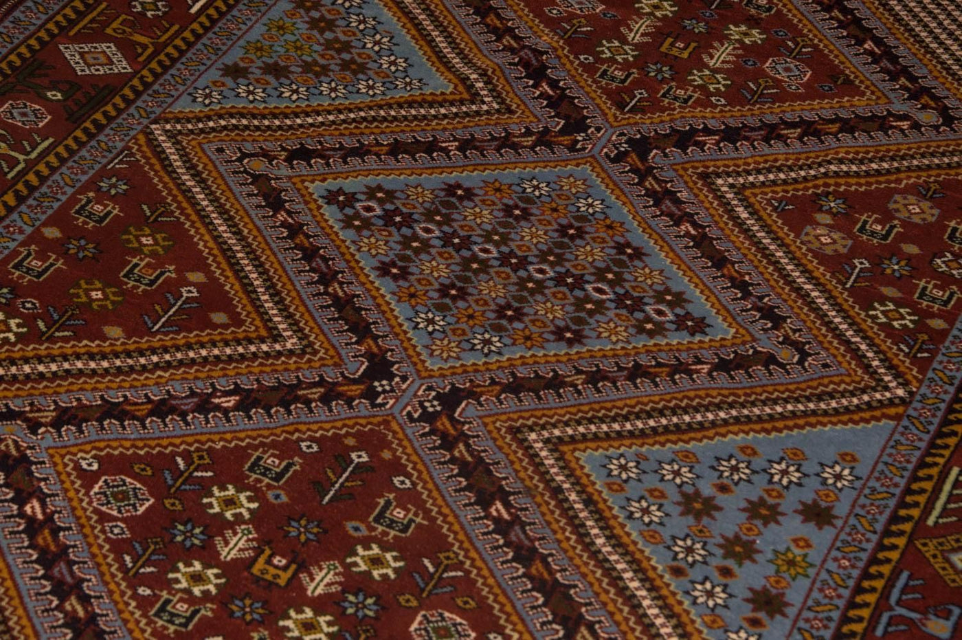 Tapete afegão 148x118cm - Tapete Oriental