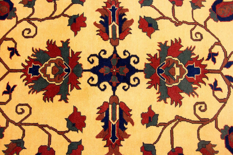 Tapete afegão - Hatshlu - 201 x 155 cm - amarelo