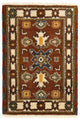 Tapete Oriental - 92 x 61 cm - castanho