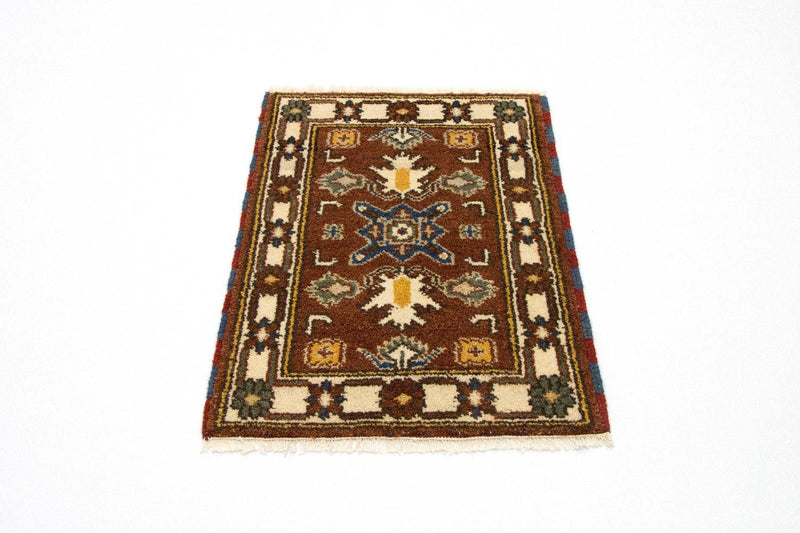 Tapete Oriental - 92 x 61 cm - castanho