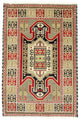 Tapete Oriental - 152 x 96 cm - verde claro