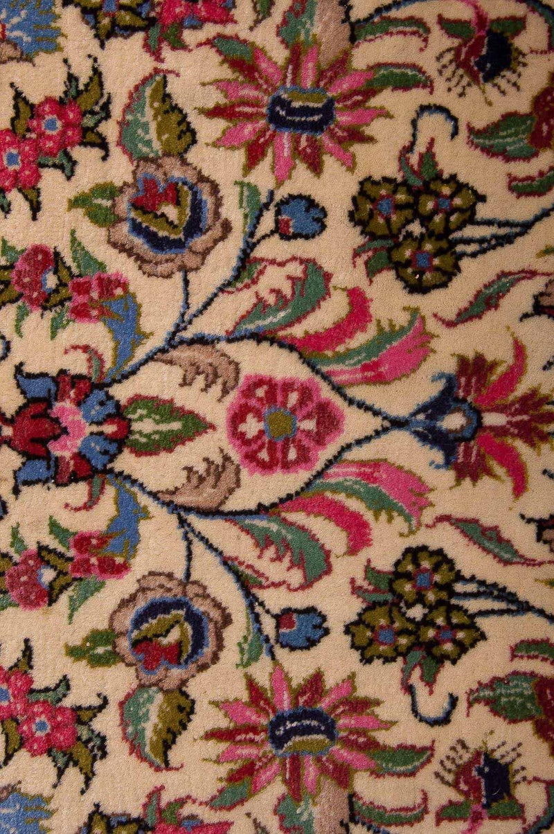 Tapete persa - Ghom - 110 x 77 cm - multicolorido