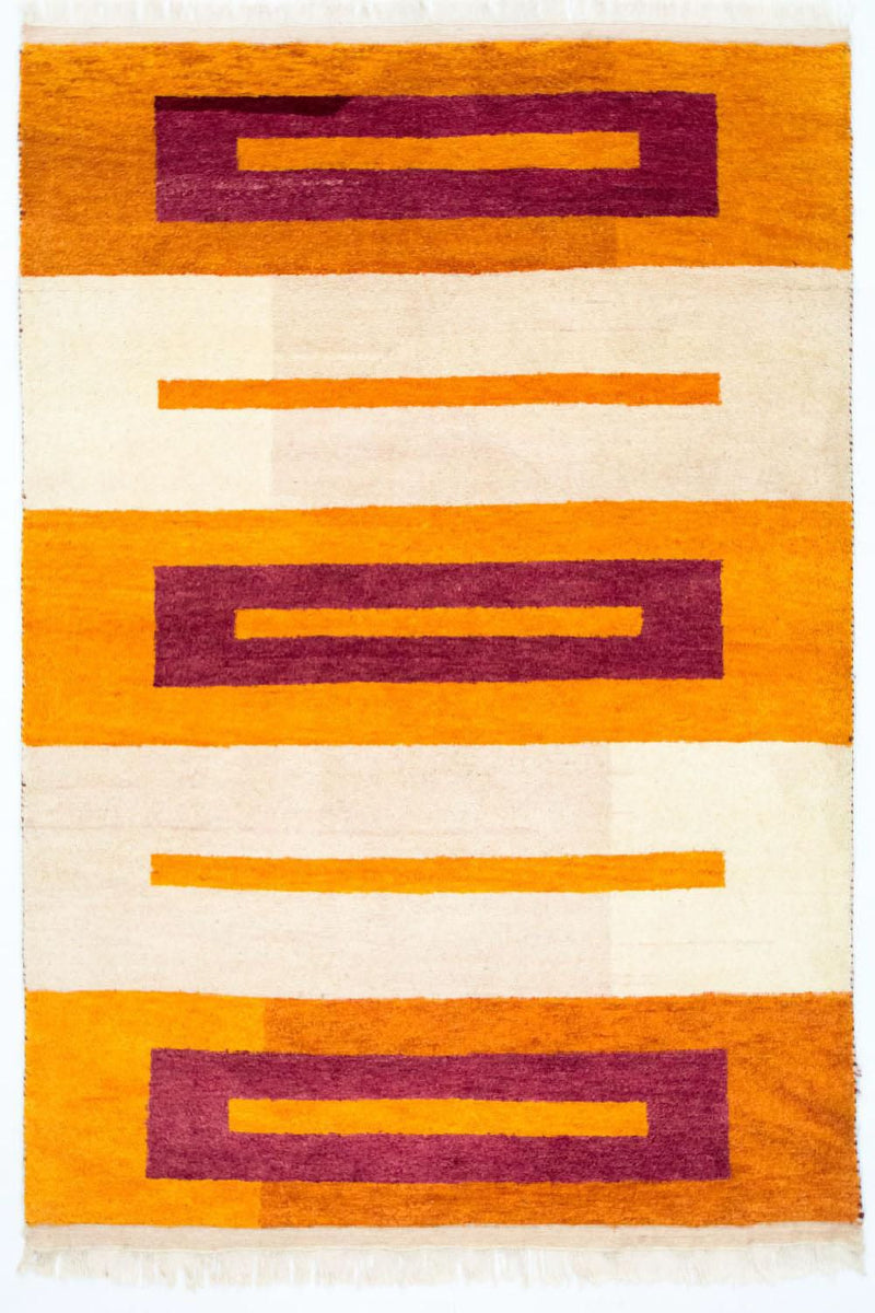 Gabbeh Indo Tapete 197x140cm - Tapete de lã
