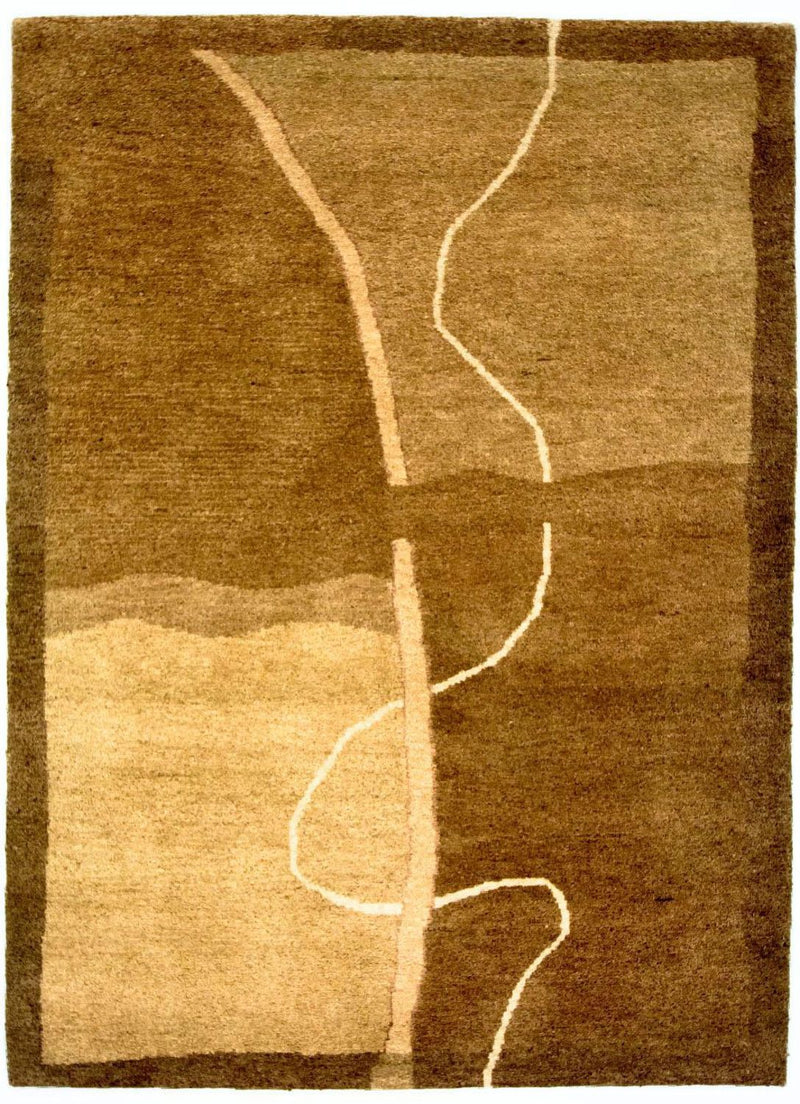 Gabbeh Indo Tapete 199x145cm - Tapete de lã