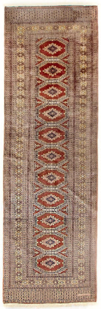 Corredor Tapete afegão - Bukhara - 300 x 97 cm - vermelho – product image