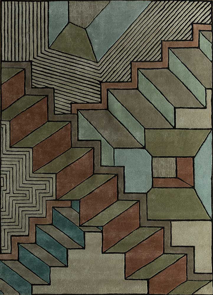 Tapete de lã 240x180cm - Tapete de lã