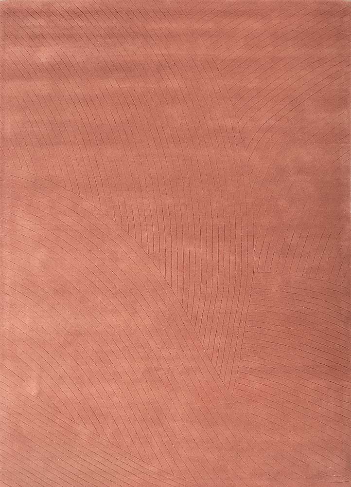 Tapete de lã - 238 x 168 cm - laranja