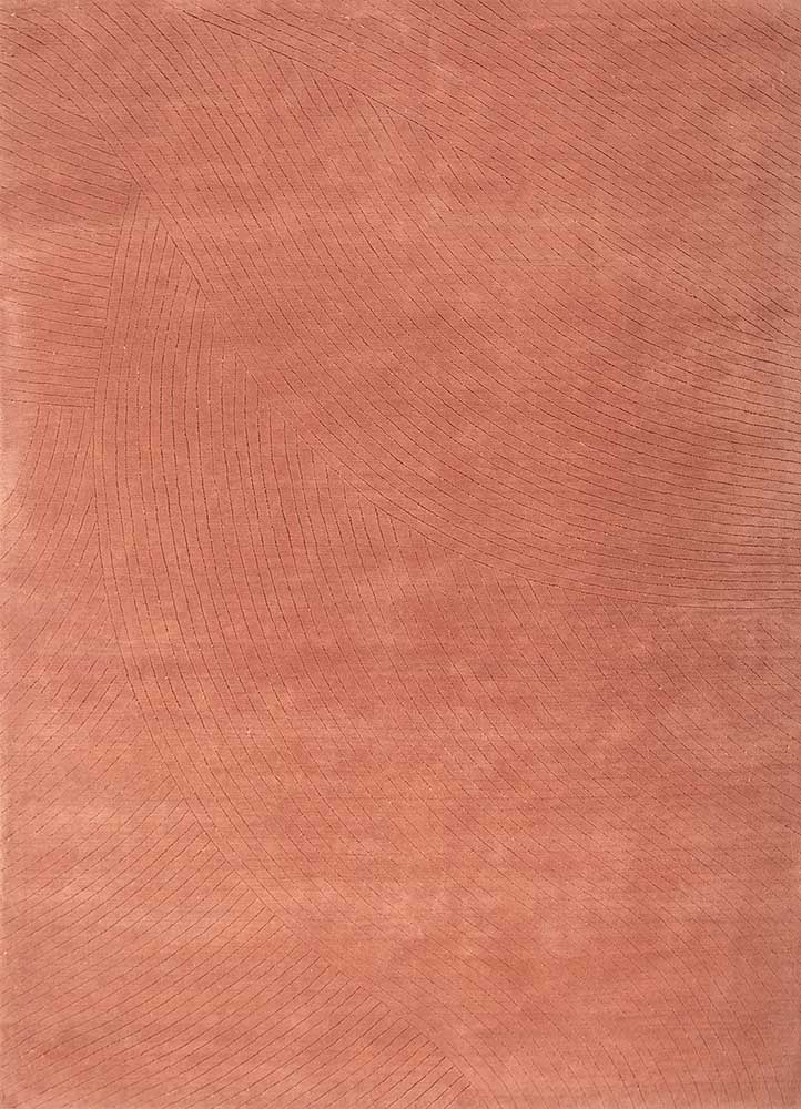 Tapete de lã - 242 x 163 cm - laranja