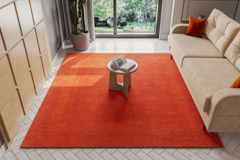 Tapete Gabbeh - Loribaft Persa - Nova - praça