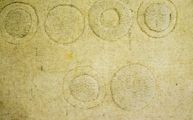 Wollteppich 148 x 80 cm Teppichbrücke