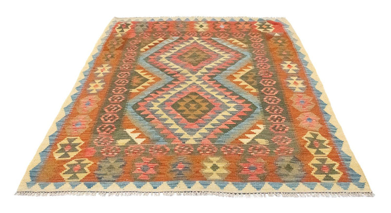 Kilim afegão Tapete 196x154cm