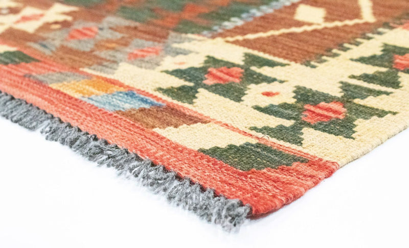 Kilim afegão Tapete 203x154cm