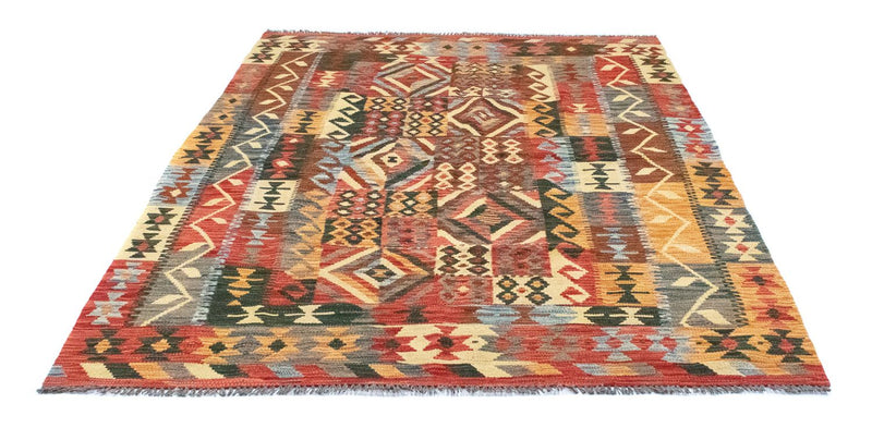 Kilim afegão Tapete 203x154cm