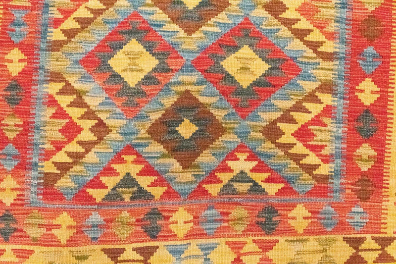 Kilim afegão Tapete 208x152cm