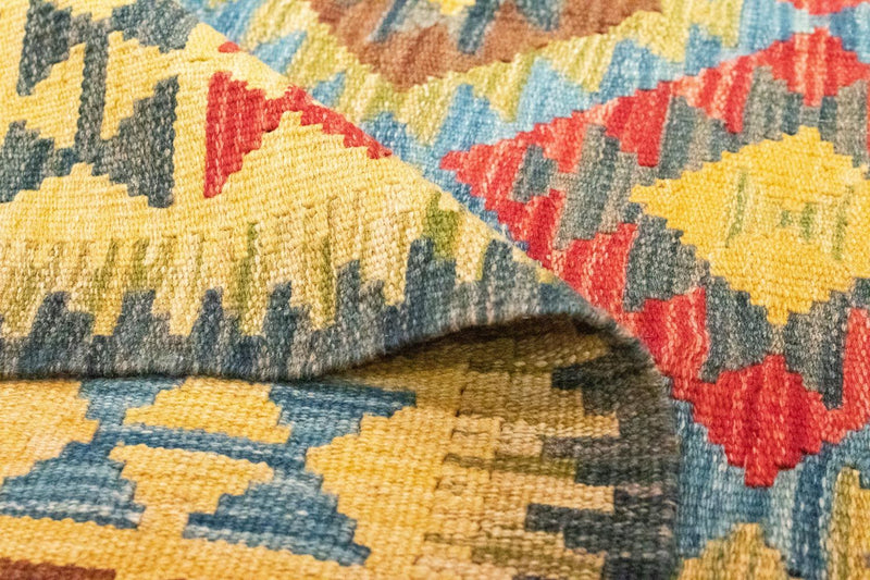 Kilim afegão Tapete 208x152cm
