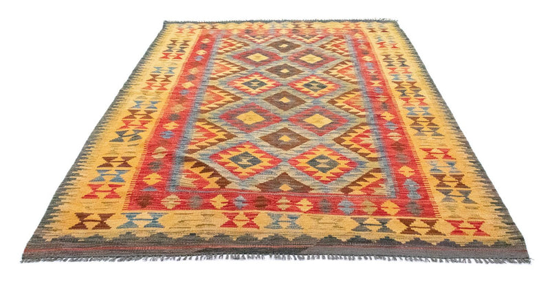 Kilim afegão Tapete 208x152cm