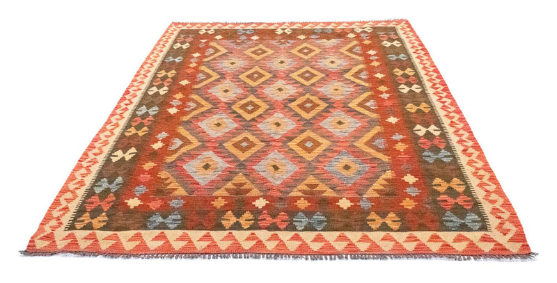 Kilim afegão Tapete 217x160cm