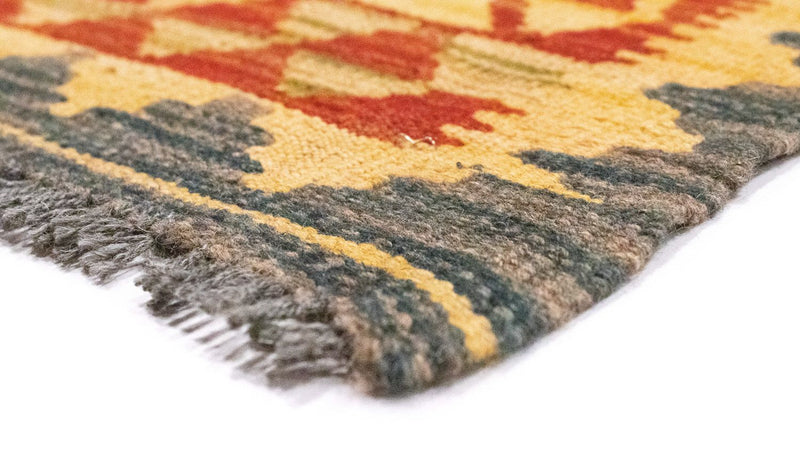 Kilim afegão Tapete 207x139cm