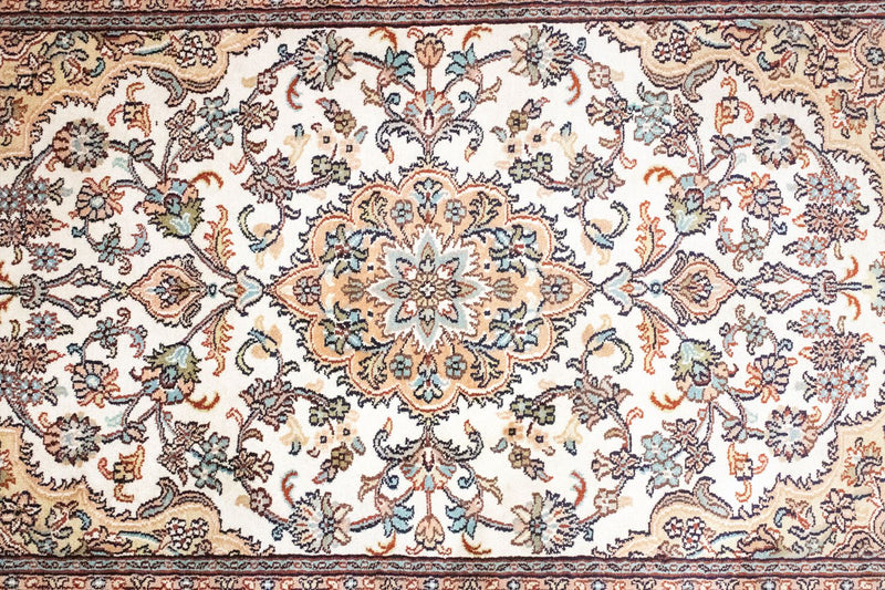 Seda da Caxemira Tapete 125x80cm - Tapete Oriental