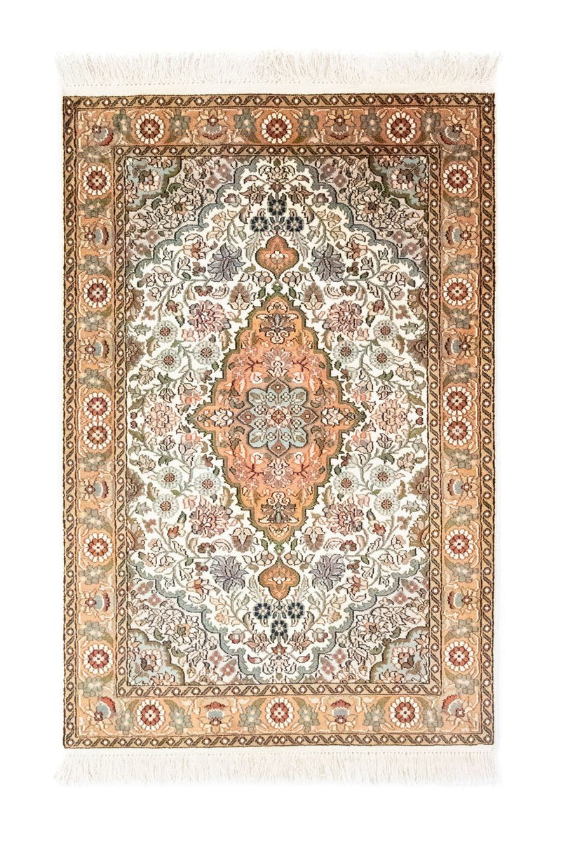 Seda da Caxemira Tapete 120x80cm - Tapete Oriental