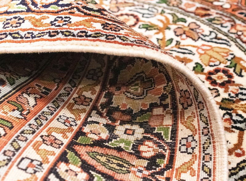 Seda da Caxemira Tapete 125x83cm - Tapete Oriental